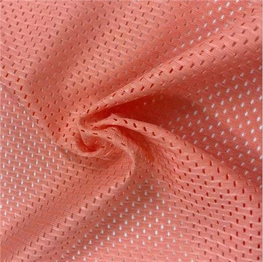 Pustende polyester spandex mesh stoff